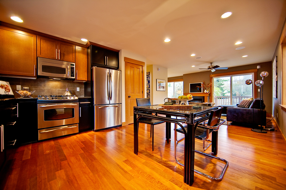 modern kitchen hdr real estate photography